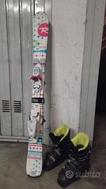 sci e scarponi bambino bambina