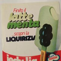 Adesivo vintage gelato Sanson