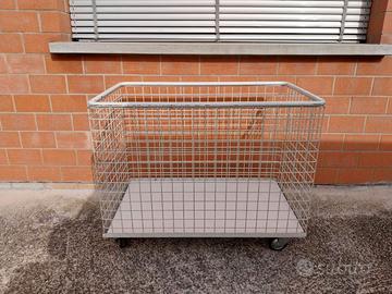 CARRELLO PER MAGLIERIA cm. 105x65x75h.