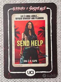 Send Help - Card da collezione glow in the dark