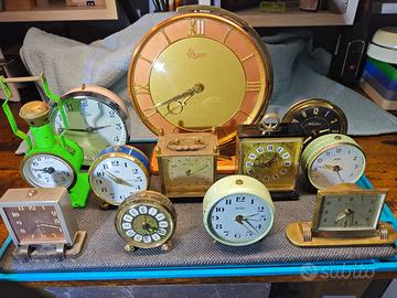 Lotto sveglie meccaniche