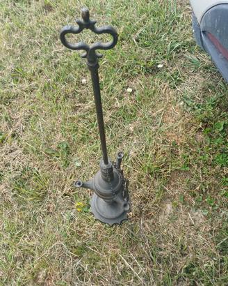 n 3 lanterne  olio ottone vecchi 