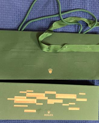 Rolex bag con scatola porta cioccolatini