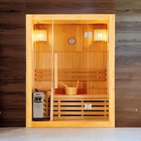 Cabina Sauna Finlandese 3 Posti NUOVA 150x120 cm