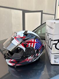Casco moto taglia xs