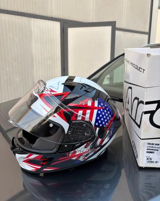 Casco moto taglia xs