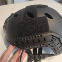 caschetto tattico nero fast