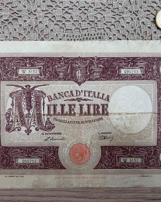 Banconota 1000 lire Barbetti