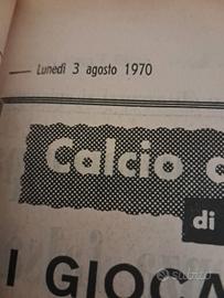 Giornale La Sicilia 1970 solo sport