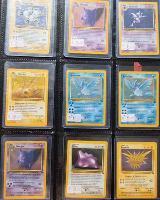 mancoliste Pokémon  set fossil