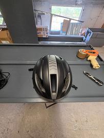 Casco bici nero taglia aggiustabile 58-62 280g