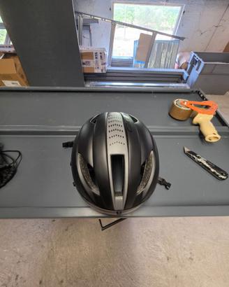 Casco bici nero taglia aggiustabile 58-62 280g