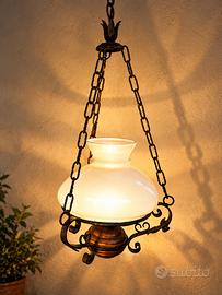 Lampadari per ambiente rustico