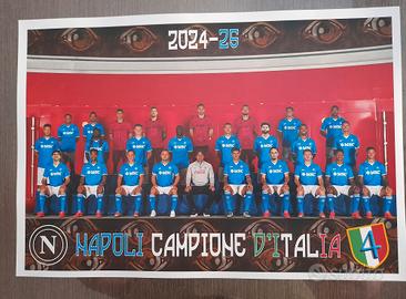 Poster calcio napoli 