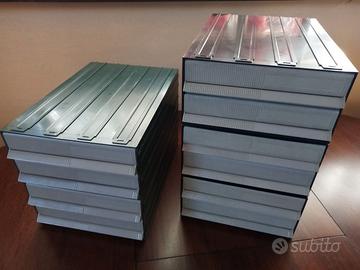 5 cassettiere Terry Plastic per documenti A4