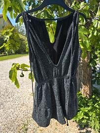 Vestito Subdued grigio scollato XS