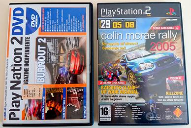Coppia Demo - DVD PlayStation 2 PS2 PlayNation