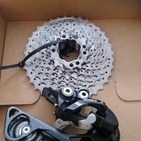 Corona e Cambio Scimano XT