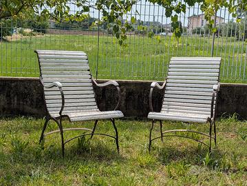 Sedie da esterno Vintage