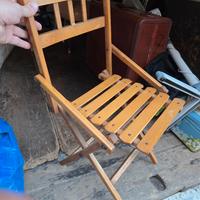 sedia sediolino spiaggina pieghevole