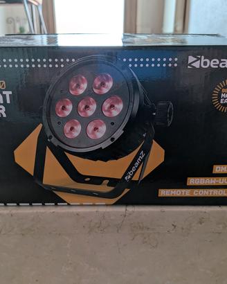 BeamZ BT280 LED Flat PAR RGBWA-UV