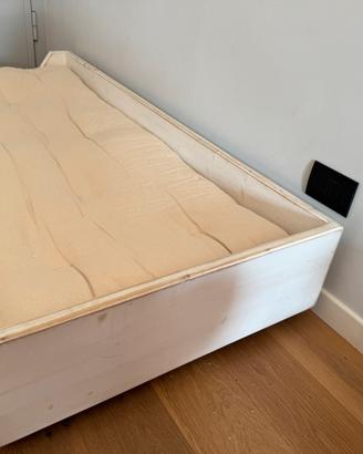 Letto Impilabile  Montessori Woodly con Futon