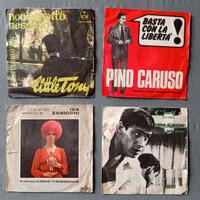 DISCHI DA 45 GIRI : CELENTANO,TONY,CARUSO,ZANICCHI