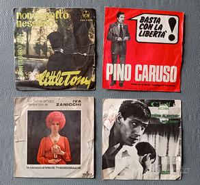 DISCHI DA 45 GIRI : CELENTANO,TONY,CARUSO,ZANICCHI