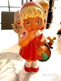 Pupazzo anni 60 - cappuccetto rosso