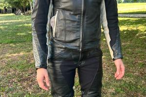 Tuta Dainese donna pelle - taglia 40 - protezioni