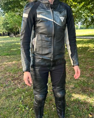 Tuta Dainese donna pelle - taglia 40 - protezioni