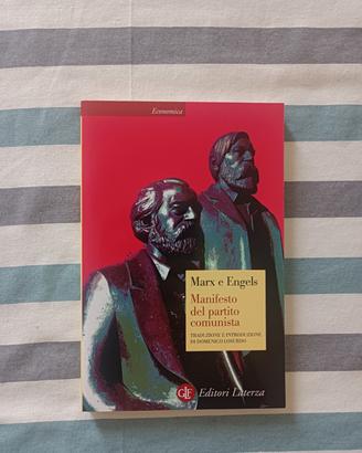 Libro Il manifesto del partito comunista 