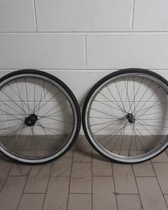Gomme+cerchi bici 24×1.75
