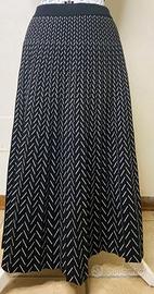 Gonna midi Molly Bracken Bianco e Nero.