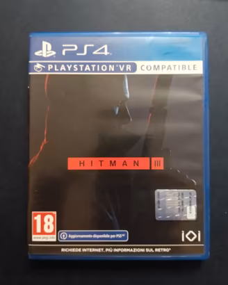 Playstation 4 Ps4 Hitman III 3 (VR)
