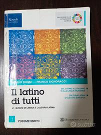 libro Il latino di tutti volume unico sansoni
