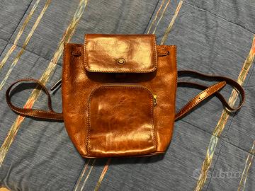 Zaino in pelle Vintage Di Berardino Made in Italy