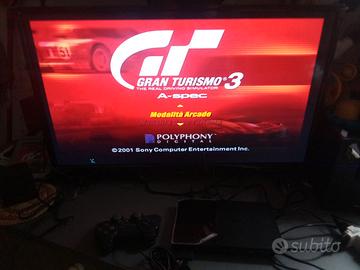 PS2 Slim SCPH-90004 CB + Grand Turismo 3 A-Spec