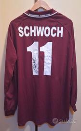 Maglia Torino 2000/2001 Match Worn Schwoch firmata