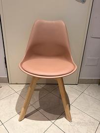 Sedia ICE in stile scandinavo Maisons Du Monde