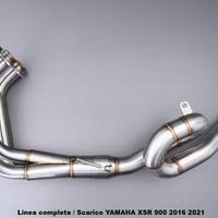 Linea completa / Scarico YAMAHA XSR 900 2016 2021