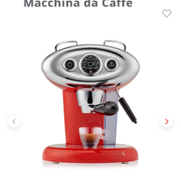 NUOVA Macchina caffè Illy x7.1 rossa