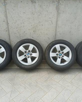 set cerchi in lega BMW 7Jx16 IS20 + pneumatici 