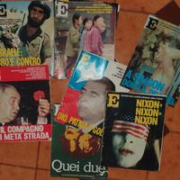 Riviste l'Espresso colore anni Sessanta 