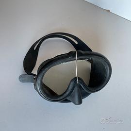 Cressi-Sub maschera subacquea vintage – Tempered G