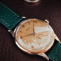 Orologio Tissot 27b, oro rosa 18k, anni 50