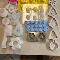 Formine in silicone per gesso