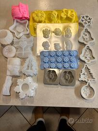 Formine in silicone per gesso