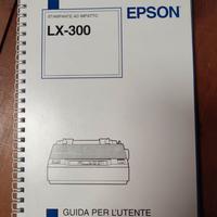 Manuale D' uso Epson LX-300