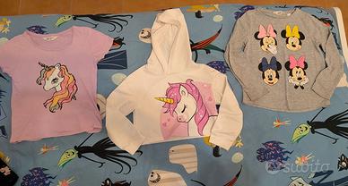 Abbigliamnto Bimba+Scarpe (Frozen,Minnie,Unicorno)